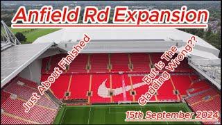 Anfield Rd Expansion - 15th September 2024 - Liverpool FC - latest update #lfc