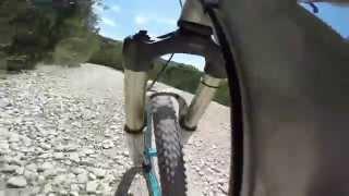 Downhill Mountain Bike - RockShox Totem - Hill of Life - Austin Texas