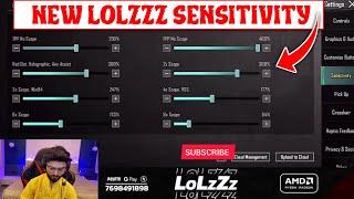 LolzZz Gaming Sensitivity Settings | Lolzzz Gaming New Sensitivity Settings | Mr Emoji Gaming