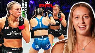 "There Was Nothing She Could Do!" | Dakota Ditcheva Reacts To KO Win Over Jena Bishop 