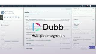 How to Integrate Dubb with Hubspot  (@DubbSupport )