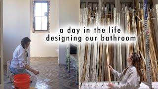 COTTAGE DIARIES | day in the life designing our bathroom