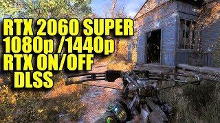 Metro Exodus RTX 2060 Super OC | 1080p & 1440p Extreme/Ultra  RTX/DLSS ON/OFF | FRAME-RATE TEST