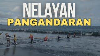 Nelayan Tradisional Pantai Timur Pangandaran Jadi Tontonan Wisatawan Liburan Tahun Baru