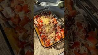 Ужин в одной форме  #картошкасмясом #картошкавдуховке #рецептужина #домашнийрецепт #еда