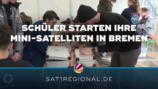 CanSat-Wettbewerb: Schüler starten ihre Mini-Satelliten in Bremen