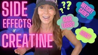 Negative Side Effects Of CREATINE - Hair Loss, Weight Gain, Digestive Issues, Acne⁉️ Myths vs. Facts