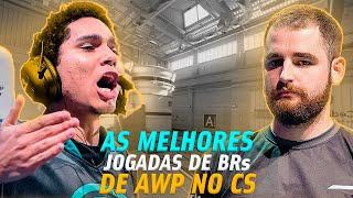 Jogadas de AWP que pareciam impossíveis e um BR provou o contrario... Melhores momentos no CS:GO