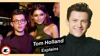 Tom Holland on Zendaya, Robert Pattinson & His Career | Explain This | Esquire