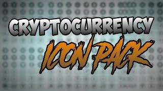 Cryptocurrency icon Pack Template | FREE PSD AND AI DOWNLOAD