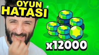 12.000 Elmas Aldım! 2.000 TAŞ HATASI DEVAM EDİYOR  Brawl Stars