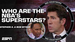 Bob Myers says Curry, LeBron & KD are the ONLY superstars  Stephen A. disagrees | NBA Countdown