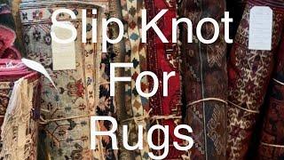 How to Tie a Slip Knot for Rugs and Bundles