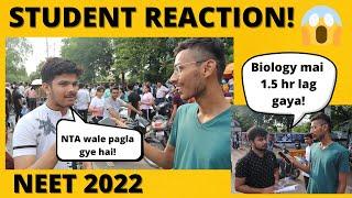 NEET 2022 Shocking Student Reaction! | NEET 2022 Difficulty Level & Expected Cutoff ?