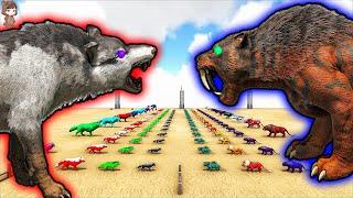 Team Direwolf VS Team Sabertooth | ARK Mod Battle Ep.360