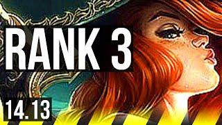 MISS FORTUNE & Alistar vs CAITLYN & Rell (ADC) | Rank 3, 11k comeback | EUW Challenger | 14.13