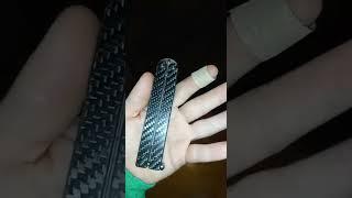 Atropos Knives balisong carbon fiber Pirate blade