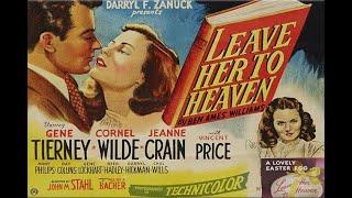 Gene Tierney, Cornel Wilde & Vincent Price in "Leave Her To Heaven" (1945)