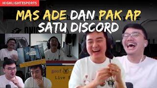 PAK AP SATU DISCORD SAMA MAS ADE, INFO PENTING BANYAK DI BAHAS TAPI DENGAN CANDA TAWA