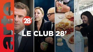 Législatives, dîner avec le RN, Anne Hidalgo dans la Seine : le Club 28' ! - 28 Minutes - ARTE