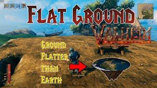How to flatten the ground / how to Terraform in VALHEIM - Tips and Tricks (UNDER 2.5 MINUTES)