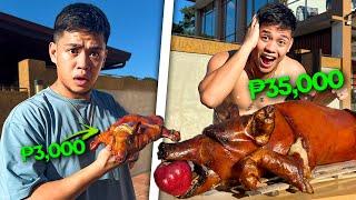 P3,000 vs P35,000 HIGANTENG LECHON BABOY