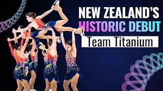 Team Titanium: New Zealand’s Historic Debut | Neuchâtel 2024 | #SynchroSkating