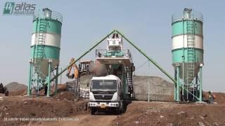 Ready mix machine - Central mix concrete batch plant