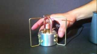 DT-812 Adjustable Copper Coil Alcohol Stove