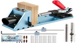 VEVOR Pocket Hole Jig Kit Adjustable & Easy to Use Joinery Woodworking Review