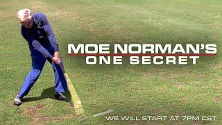 Moe Norman's One Secret