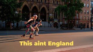 Taking a brit through the NYC streets | Rollerblading with Skatefresh Asha