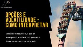 Volatilidade nas opções - a resultante das principais estruturas com opções: como interpretar