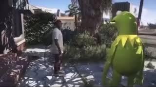 Kermit Roasts Franklin (Yee Yee Ass Haircut) GTA 5 Meme Lamar Roasts Franklin