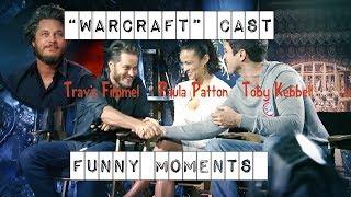 Warcraft funny moments || Travis Fimmel , Toby Kebbell , Paula Patton , Dominic Cooper