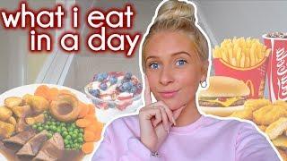 what I ACTUALLY eat in a day IN SUMMER! ️