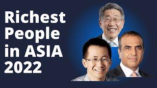 50 Richest People in Asia 2022 | Forbes Billionaires List | Facts Nerd | 4K