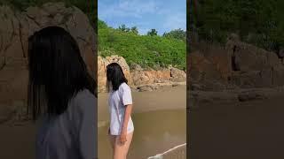 at the beach  WATCH TILL END