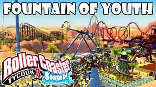 Fountain Of Youth - RollerCoaster Tycoon 3 - SOAKED!