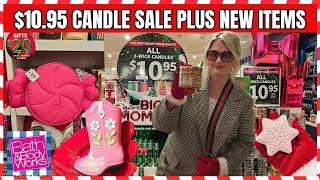 LAST DAY FOR $10.95 CANDLE SALE | PLUS NEW ITEMS at Bath & Body Works | Store Walk Thru #candles