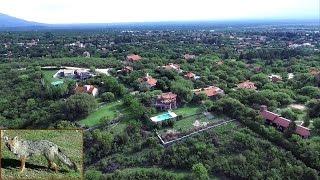 Villa de Merlo - San Luis - vista norte desde el aire