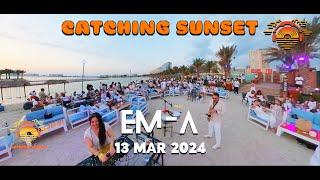 DJ EM-A Live Mix Set at Catching Sunset Bahrain R&B, Amapiano, Hip-Hop, Afro Beats, and more