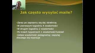 Lekcja 3: Skuteczna kampania mailingowa w Autoresponderze Stiforp