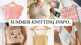 25 knitting patterns for summer! tanks, tees, dresses, and more 