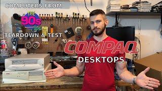 '90s Compaq Desktops! Teardown and Test