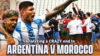 Breaking down the CRAZY ending of Argentina vs Morocco at Paris 2024 | Morning Footy