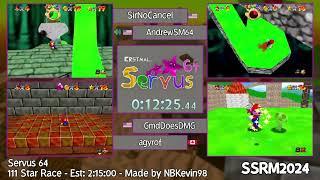 SSRM2024 - Servus 64 111 Star Race with SirNoCancel, AndrewSM64, GmdDoesDMG, and agyrof