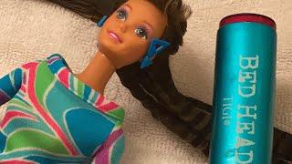 Crimping Barbie Doll Hair #Shorts