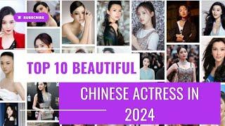 Top 10 Most Beautiful Chinese Actresses - 2024 | Global Fives | Chinese movies