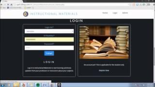 Instructional Materials Tutorial (Soft Engg)